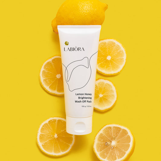 Lemon Honey Brightening Wash Off Pack 100g